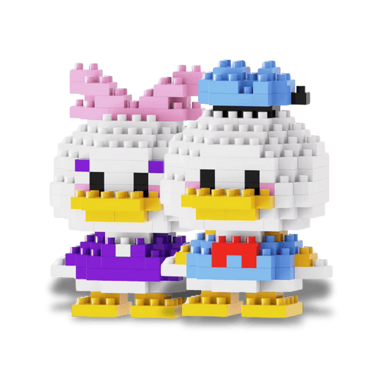 Mia & Max Couple Bricks Set - PawBricks - Paw Bricks - Mini Building Blocks