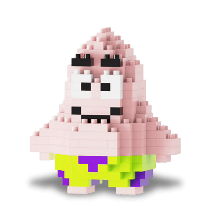 Pinky the Starfish Bricks - PawBricks