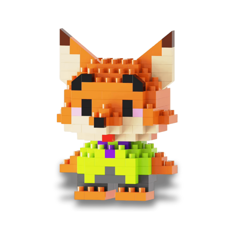 Ruby & Felix Couple Bricks Set - PawBricks - Paw Bricks - Mini Building Blocks